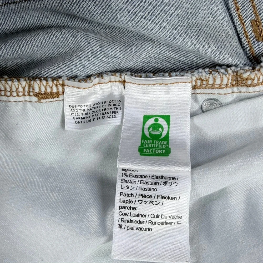 J.Crew Womens 29 Light‎ Wash Cotton Slim Wide Leg Denim Jeans BR131 Re-Imagined